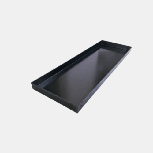 Teglia Rettangolare in Ferro Blu 60x20 cm