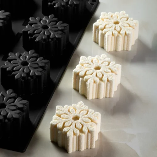 Stampo in Silicone Fiocco di Neve Monoporzione Pavoni PX43125