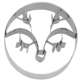 Stampino Biscotti Mrs Renna 6 cm