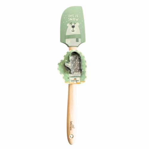 Leccapentole Orso Let it Snow con Taglia Biscotti Guanto