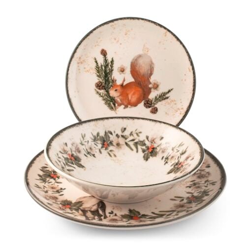 Servizio Piatti 18 pz Nordic Garland